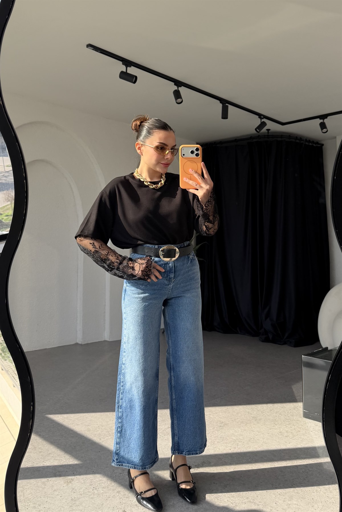 Lixo Midblue Bilek Boy Wide Leg Jean
