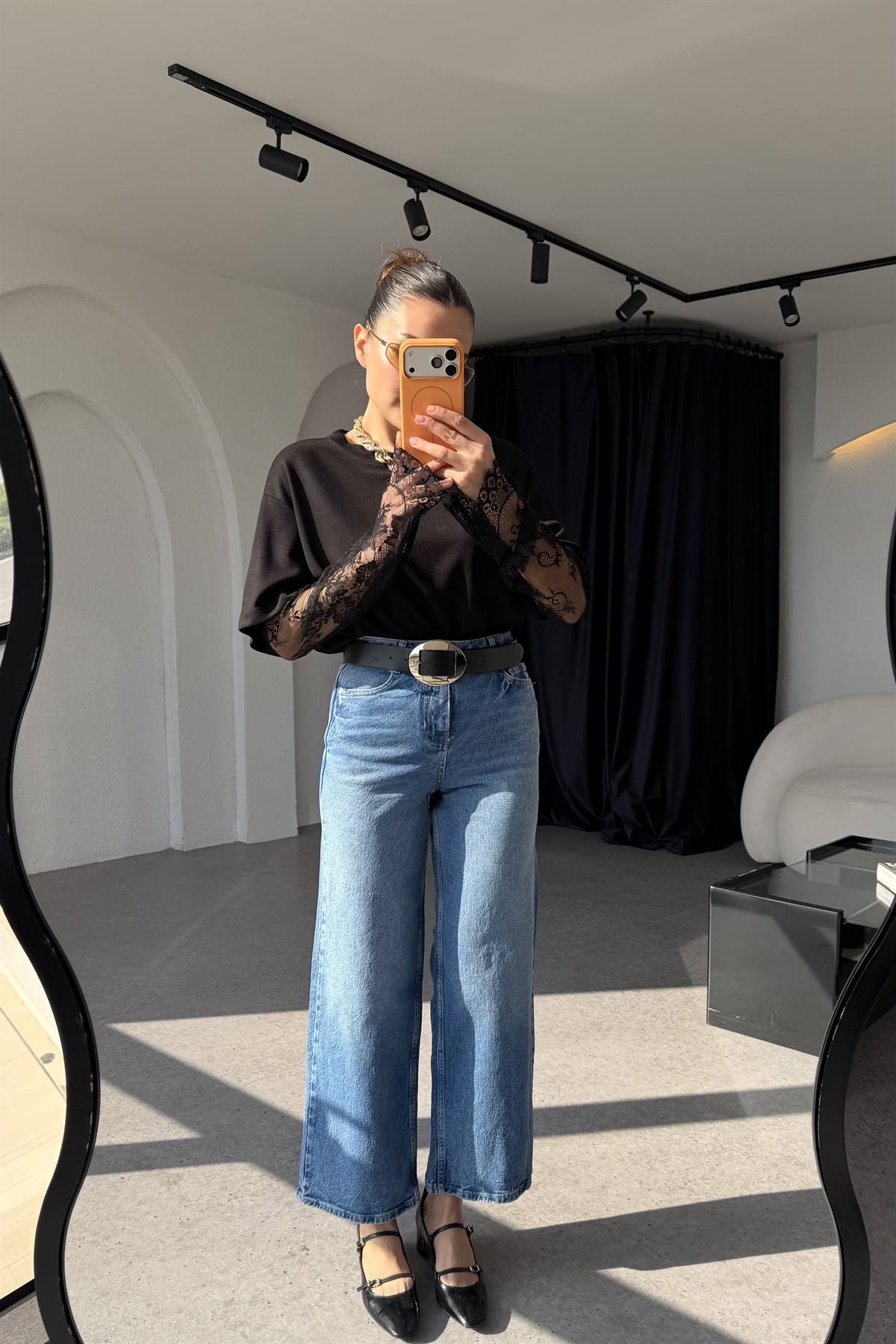 Lixo Midblue Bilek Boy Wide Leg Jean