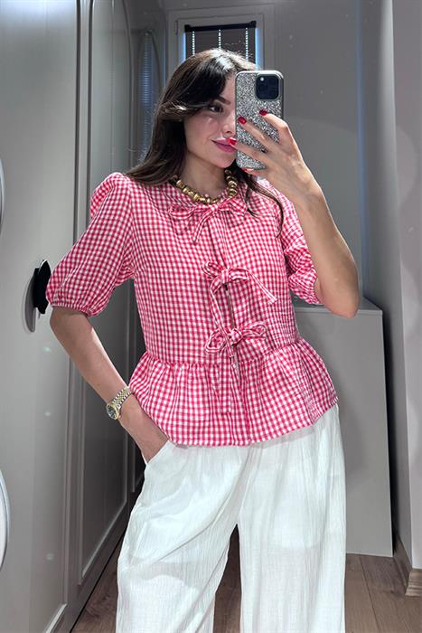 Looks Pötikare Pinterest Gömleği - Kırmızı
