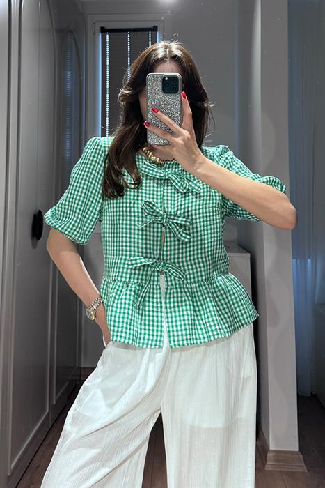 Looks Pötikare Pinterest Gömleği - Yeşil