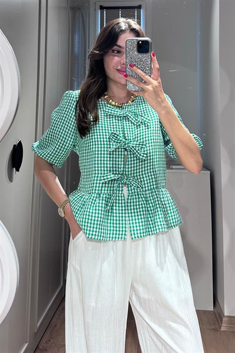 Looks Pötikare Pinterest Gömleği - Yeşil