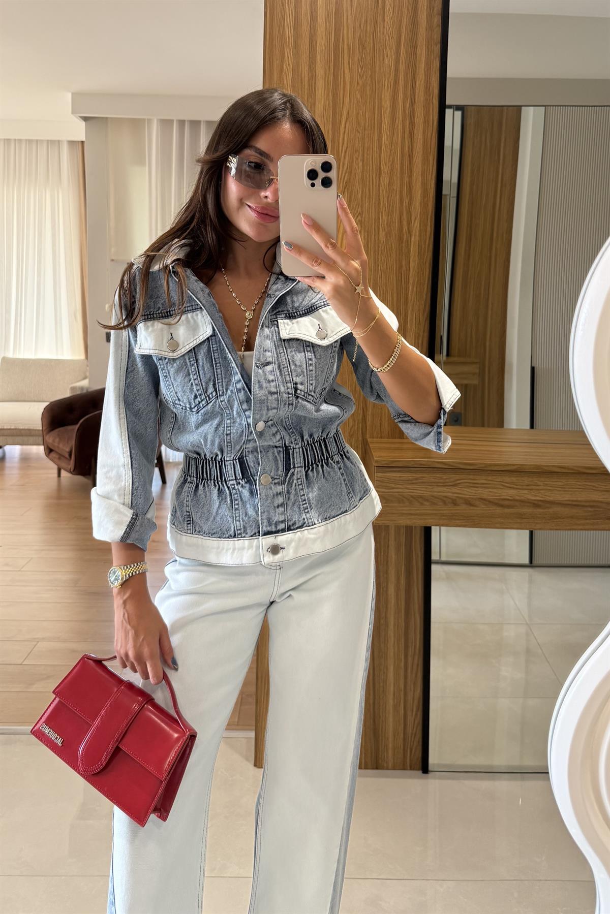 Lorenzo Denim Karışımlı Takım