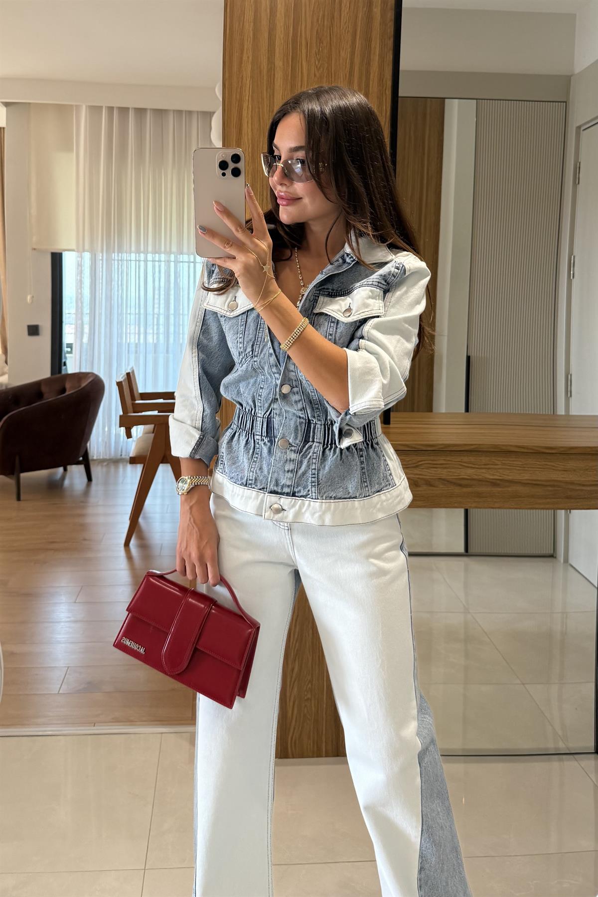 Lorenzo Denim Karışımlı Takım