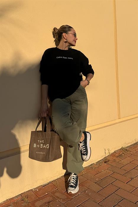 Lost askeri yeşil kargo pantolon