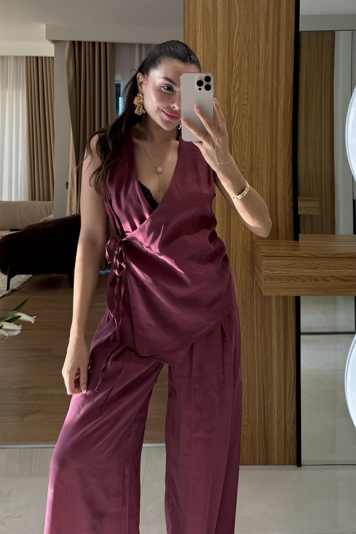 Lunea Bordo Bağlamalı Tensel Takım