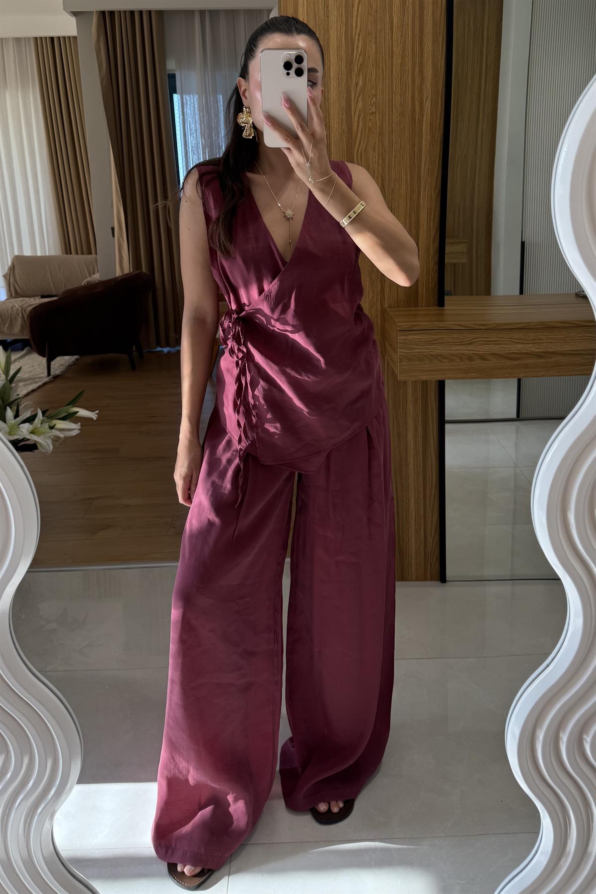 Lunea Bordo Bağlamalı Tensel Takım