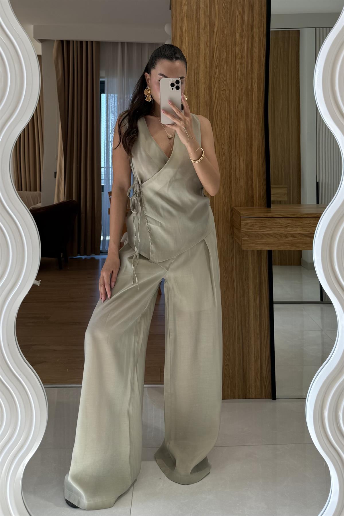 Lunea Çağla Bağlamalı Tensel Takım