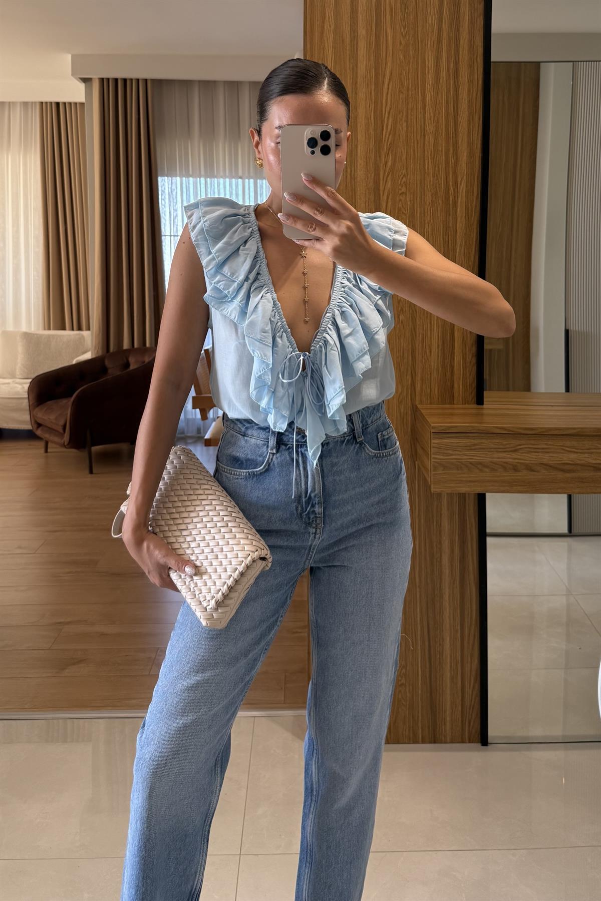 Magie Midblue Straight Jean