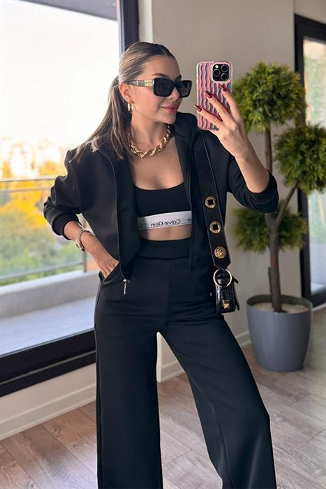 Malvon Fermuarlı Spor Ceket