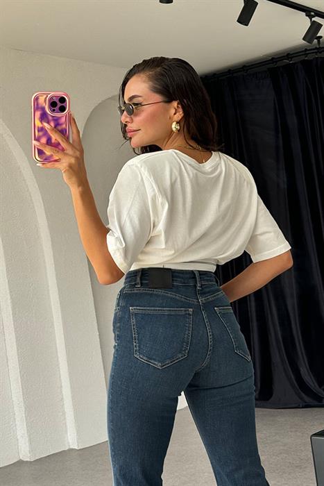 Marion Vatkalı Beyaz Tshirt