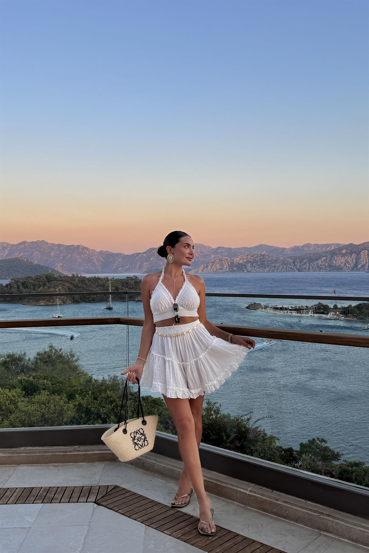 Maris Müslin Beyaz Takım