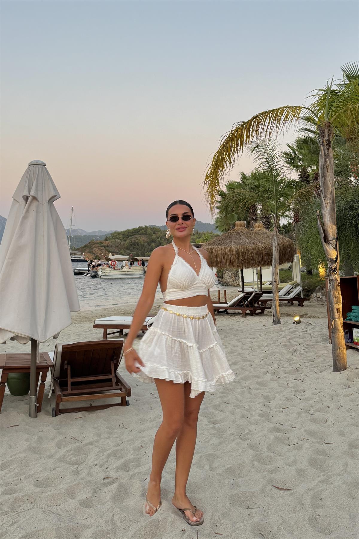 Maris Müslin Beyaz Takım