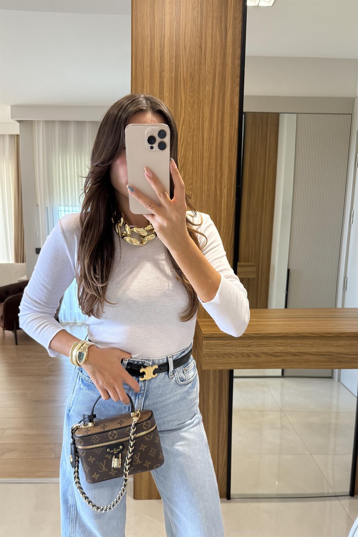 Martin Beyaz Sonsuz Kumaş Basic Body 