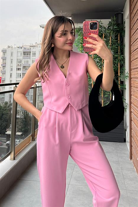 Maso Pembe Havuç Pantolon 