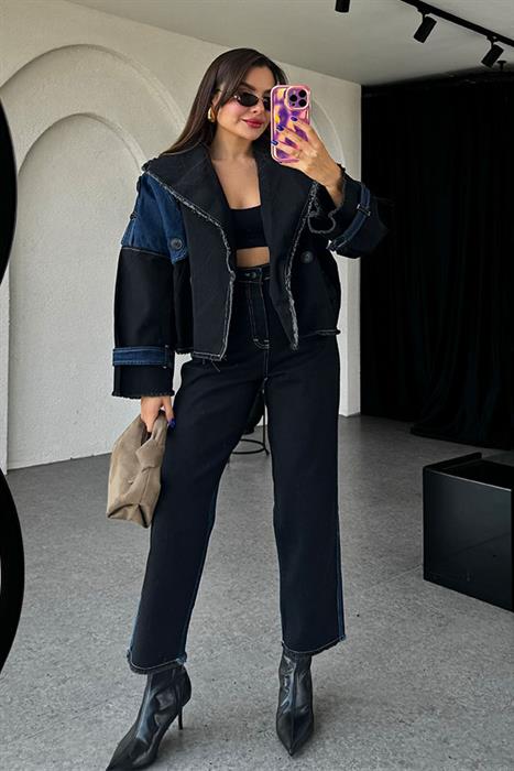 Merrily Dark  Tasarım Denim Takım