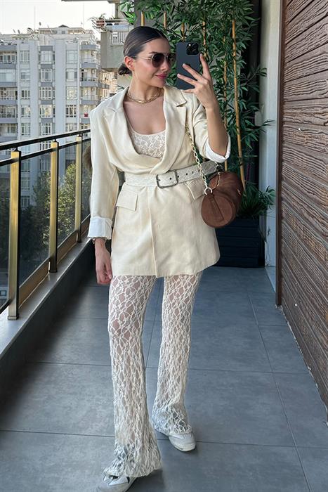 Merrit Dantelli Pantolon