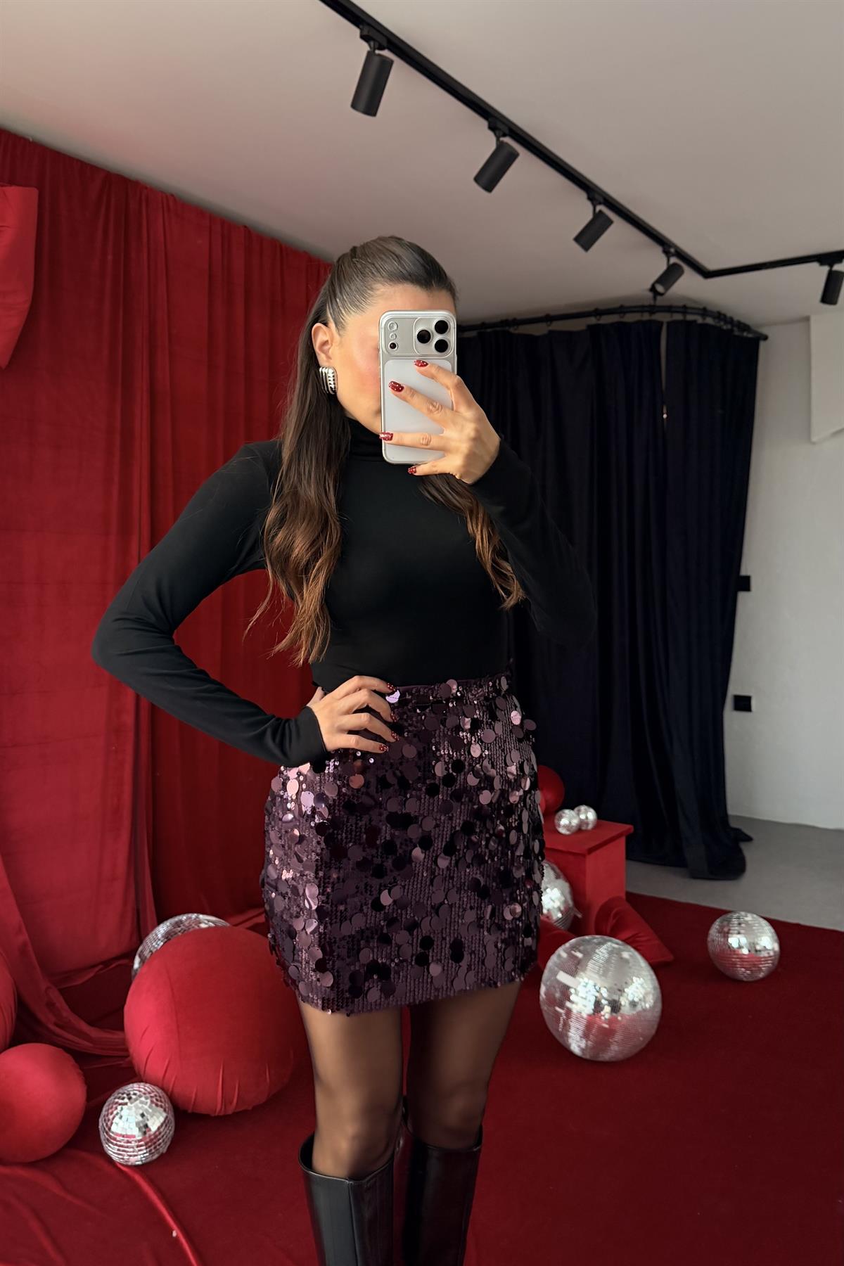 Milla Mor Mini Payet Etek