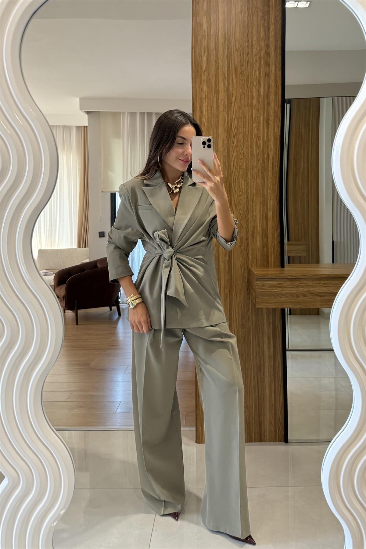 Minella Haki Poliviskon Pantolon