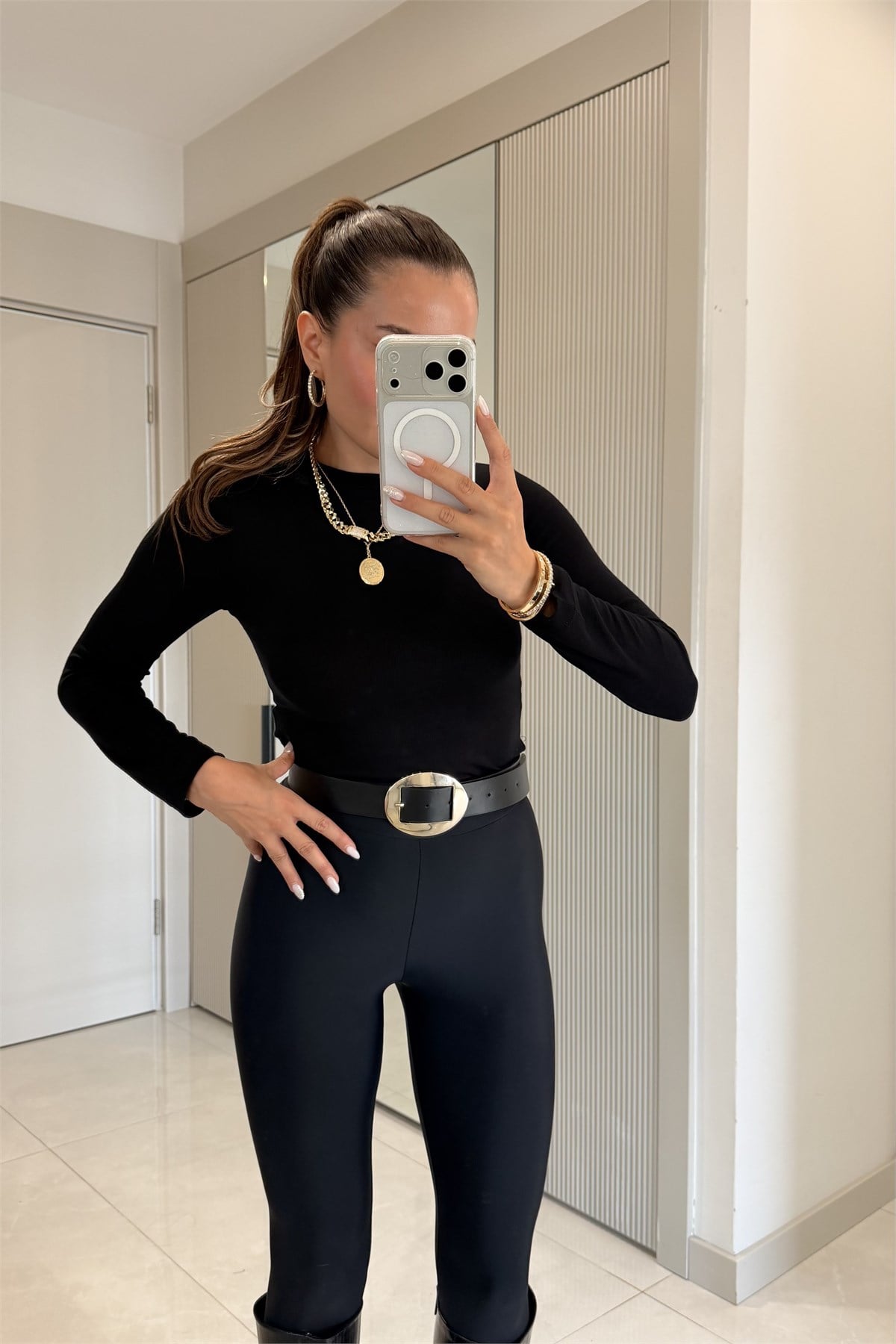 Mirage Siyah Basic Slim Body