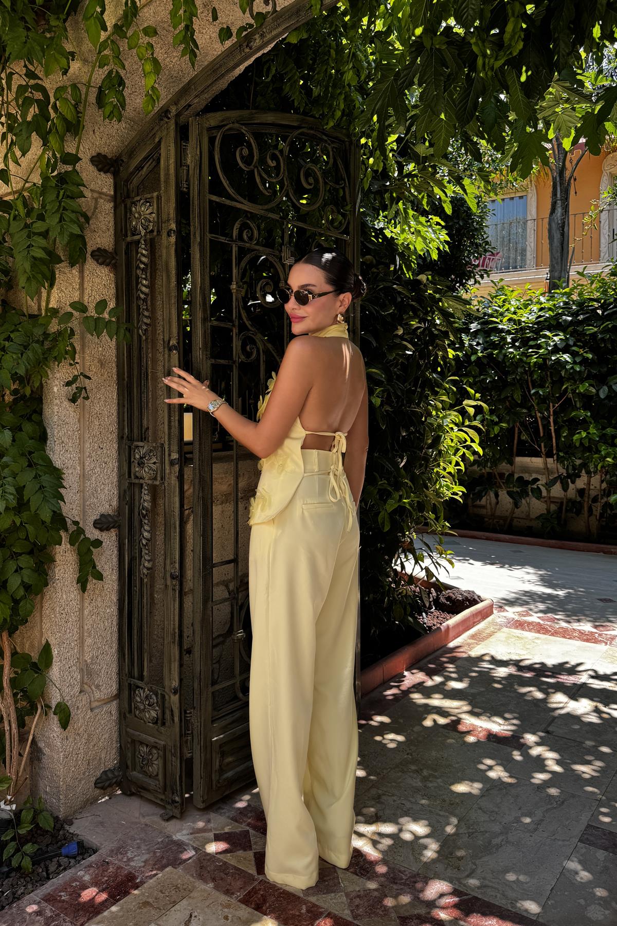 Mochi Sarı Üç Boyutlu Takım