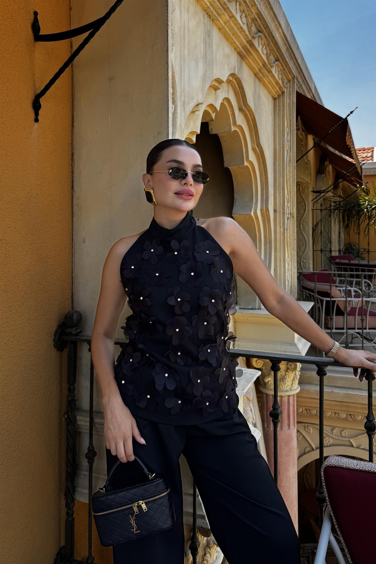 Mochi Siyah Üç Boyutlu Takım