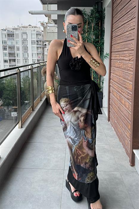 Monoliza Tül Pareyo Etek