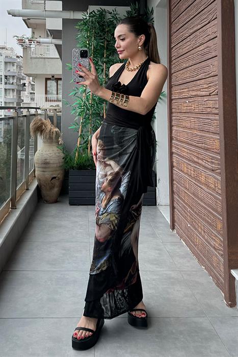 Monoliza Tül Pareyo Etek