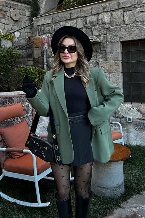 Morisa Orjinal Yeşil Blazer Ceket