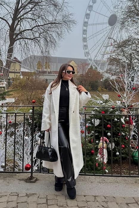 Munster Beyaz Uzun Kaban