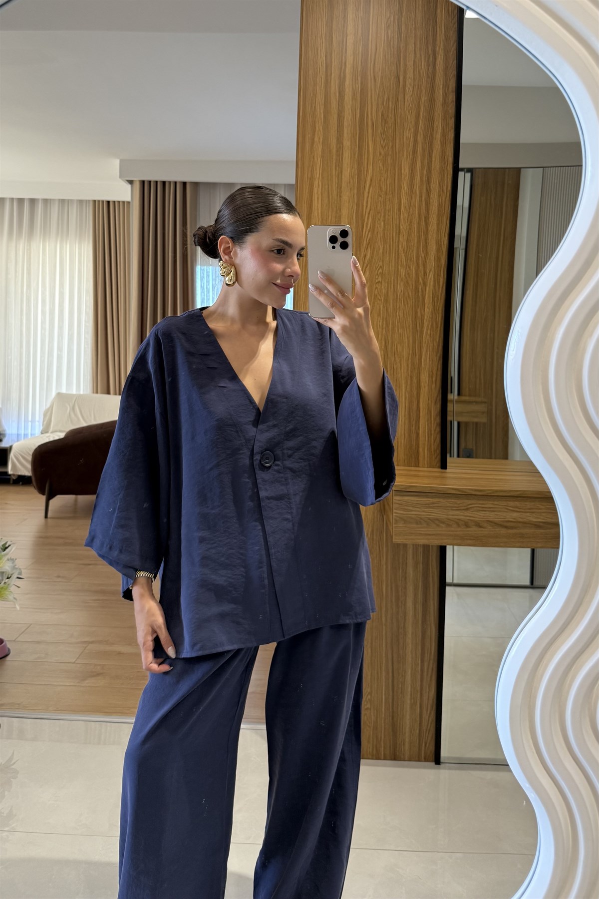 Mysun Lacivert Tensel İkili Takım