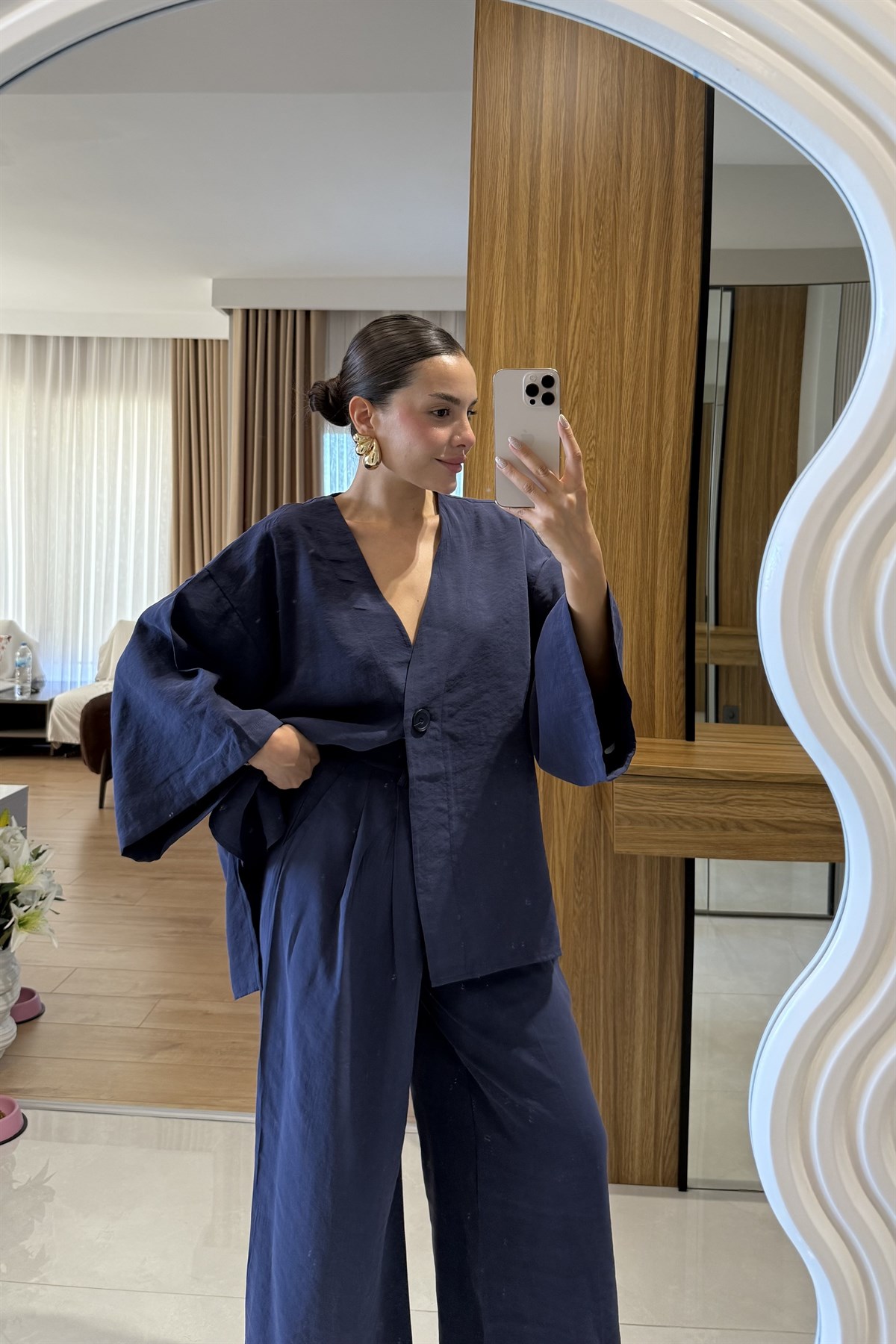 Mysun Lacivert Tensel İkili Takım