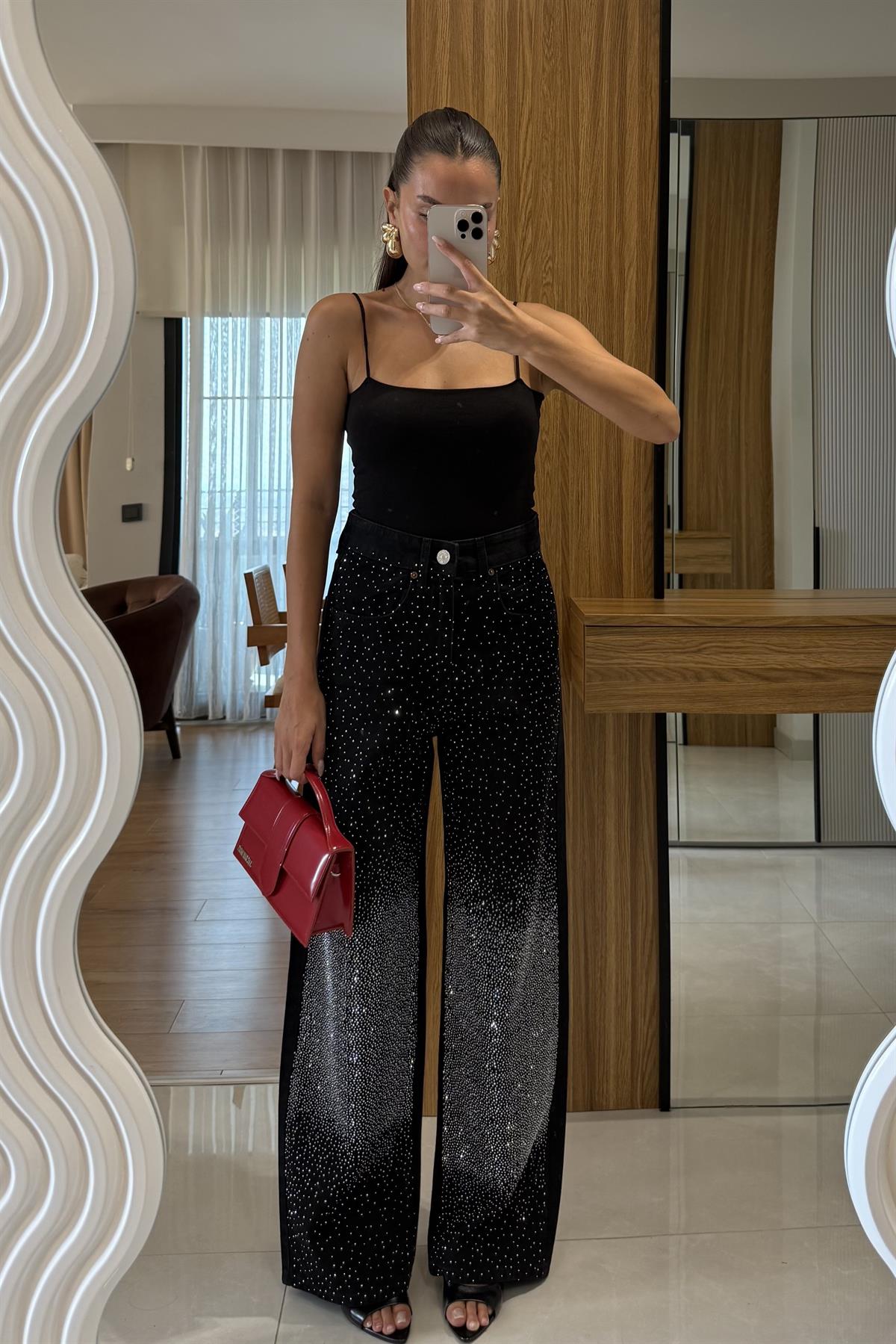 Olric Taş Detaylı Tasarım Jean