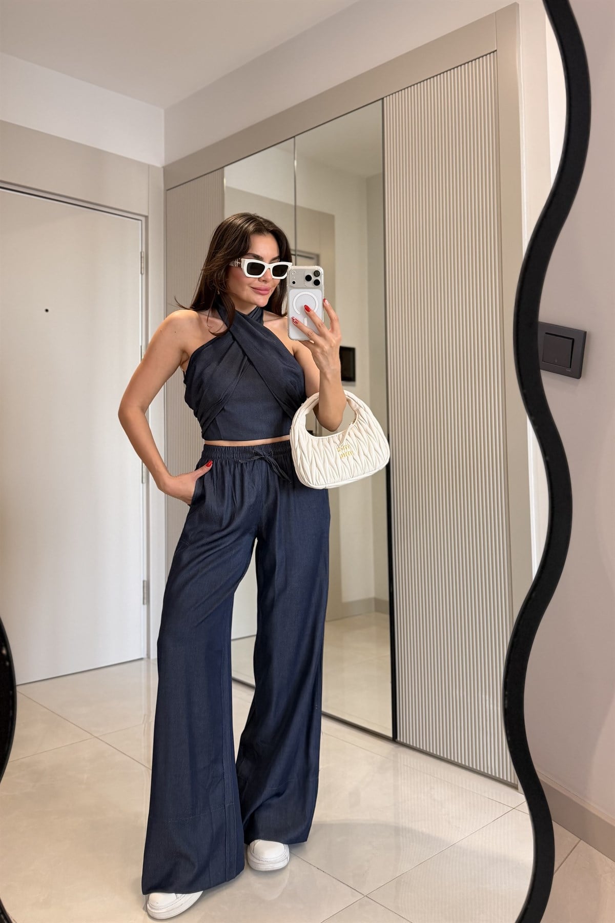 Craft Darkblue Denim Tensel Takım