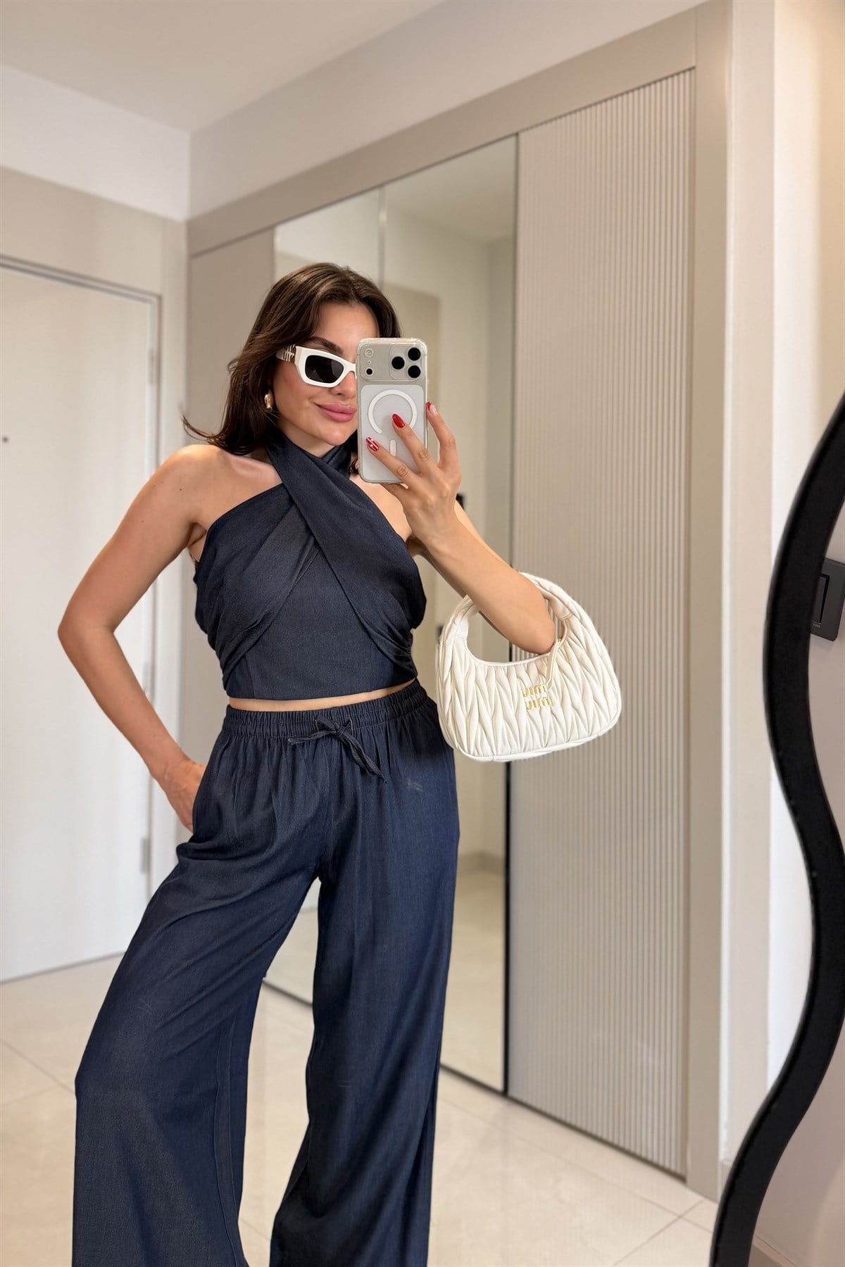 Craft Darkblue Denim Tensel Takım