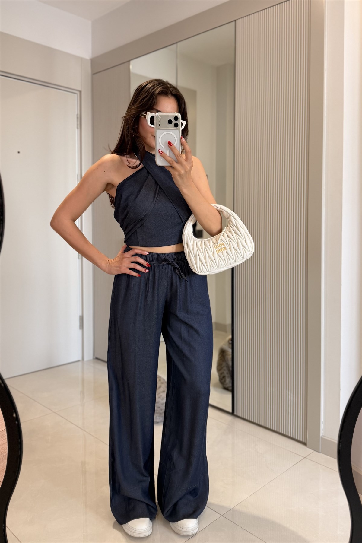 Craft Darkblue Denim Tensel Takım