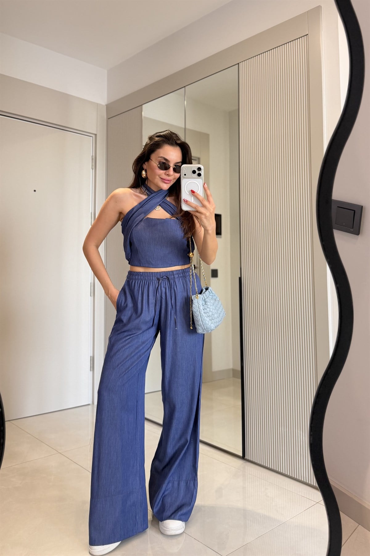 Craft Lightblue Denim Tensel Takım