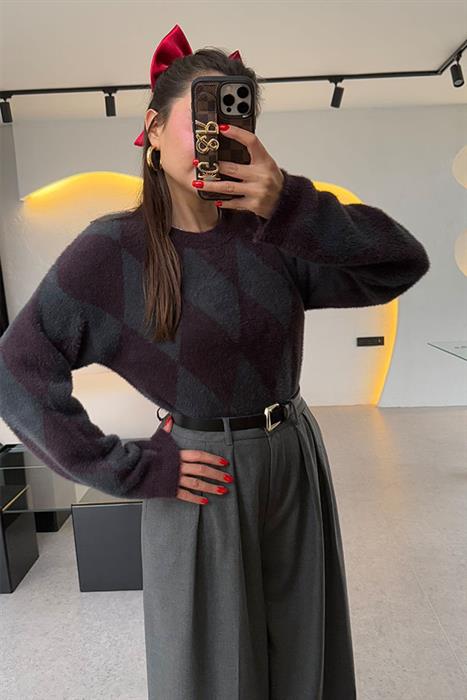 Ovis Jakarlı Bisiklet Yaka Kazak 