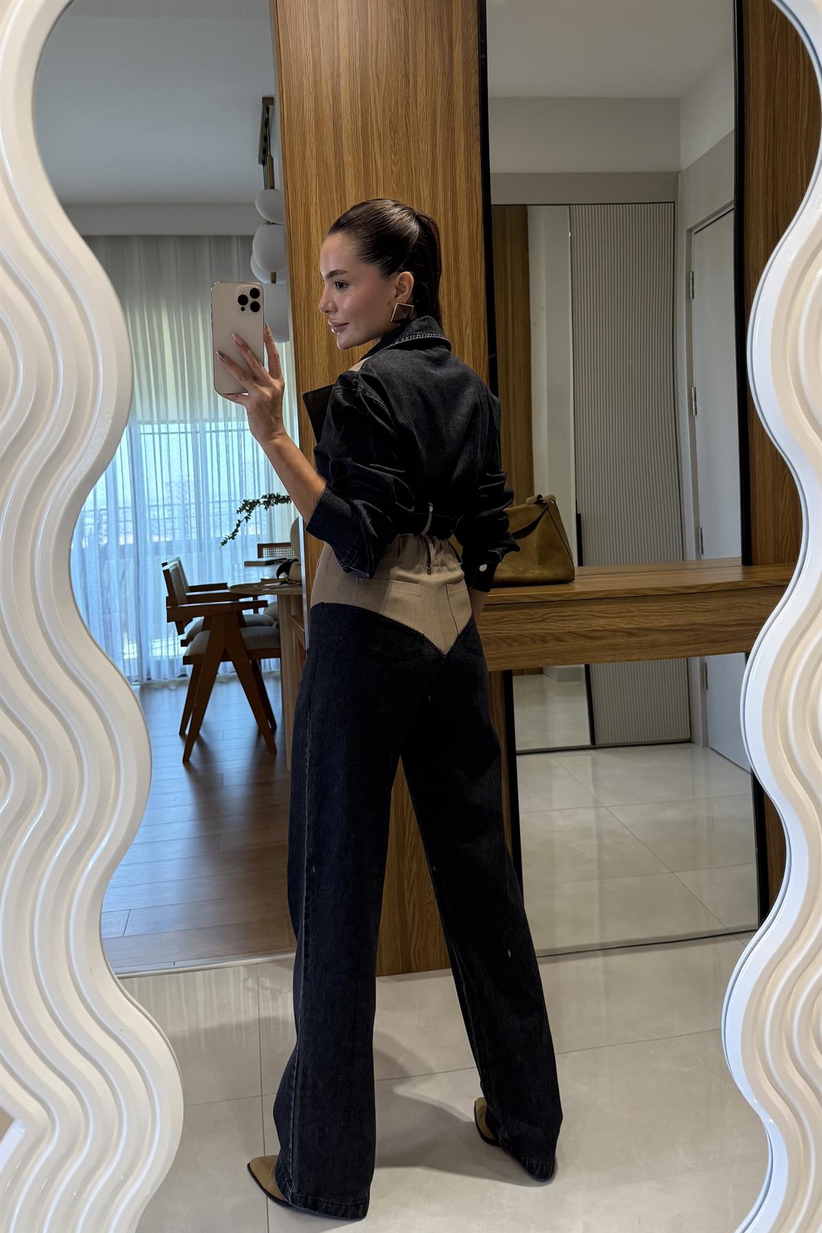 Parsian Tasarım Denim İkili Takım