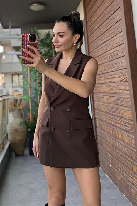 Pb Acı Kahve Yelek 