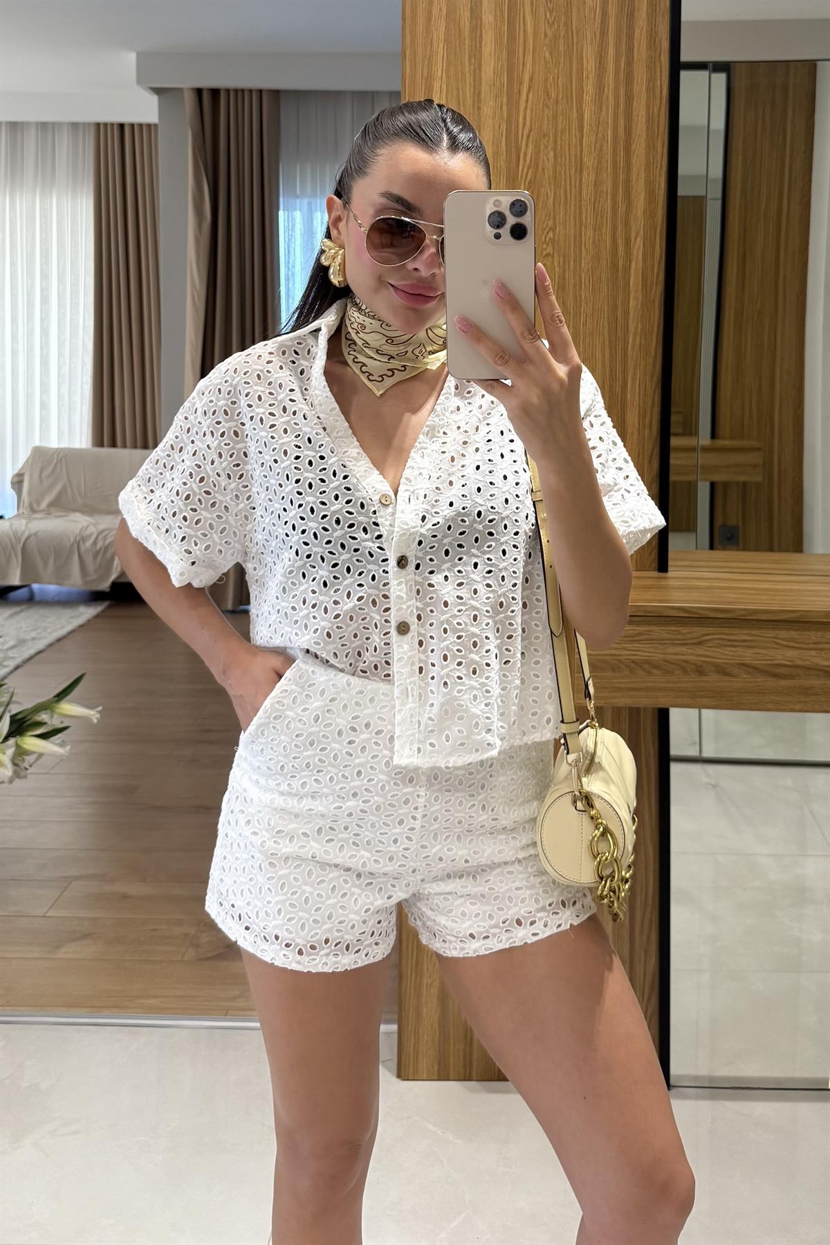 Pellie Şortlu Fisto Takım