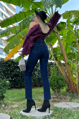 Poema koyu mavi mom fit 