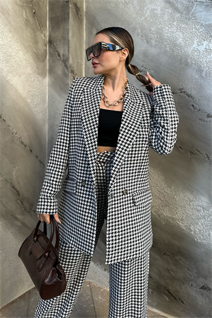 Pötikare tüvit blazer ceket