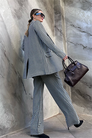 Pötikare tüvit blazer ceket
