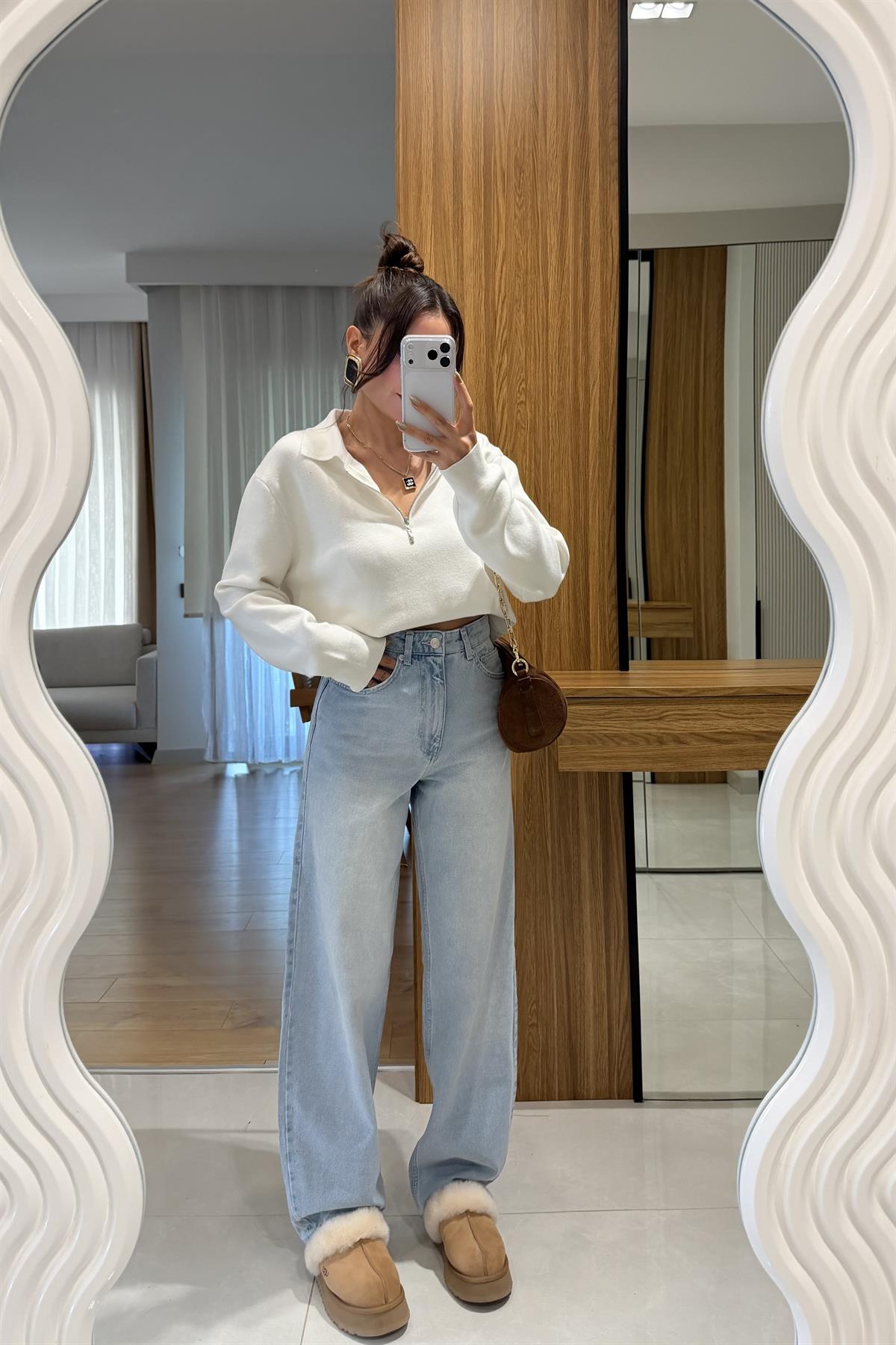 Reserved Barrel Lightblue Baggy Jean