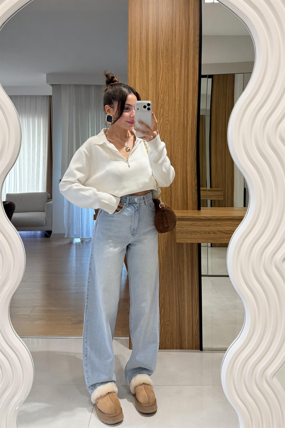 Reserved Barrel Lightblue Baggy Jean