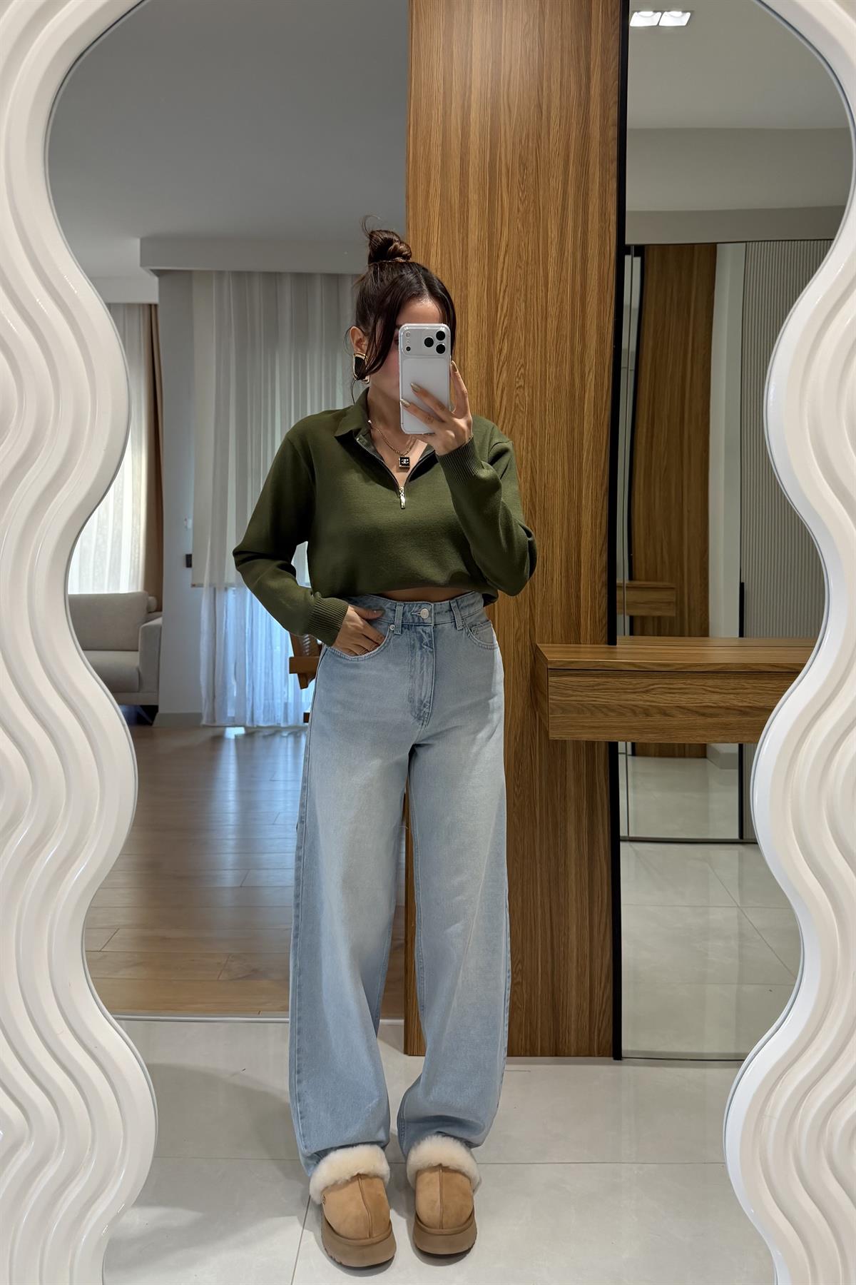 Reserved Barrel Lightblue Baggy Jean