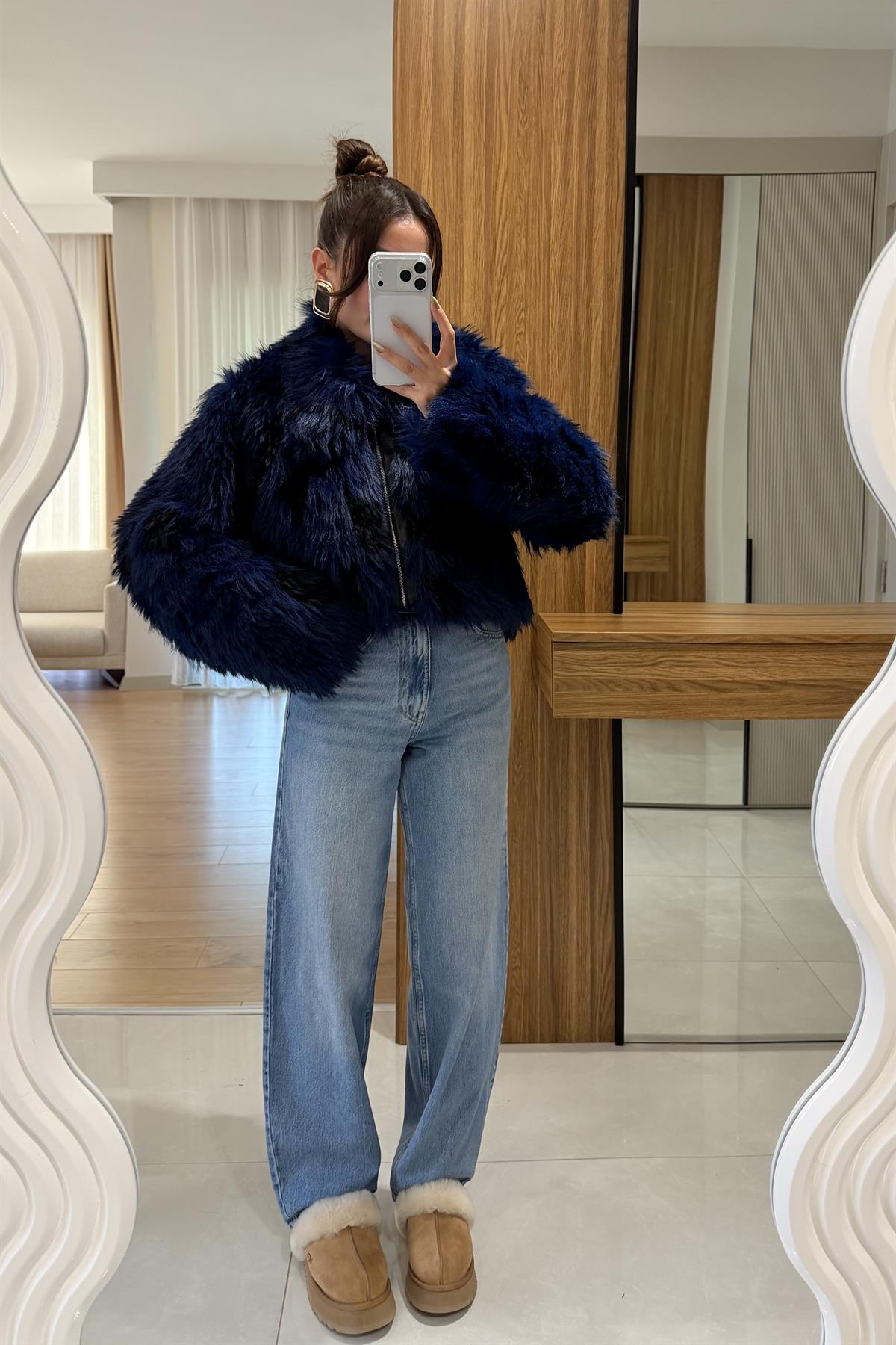 Reserved Barrel Midblue Baggy Jean