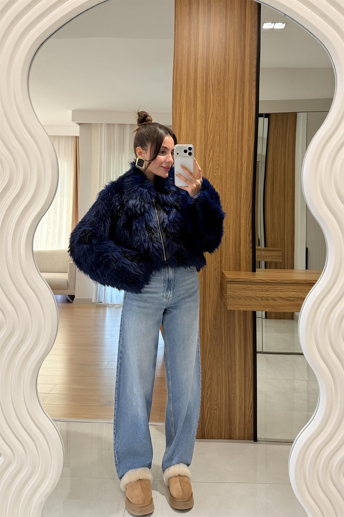 Reserved Barrel Midblue Baggy Jean