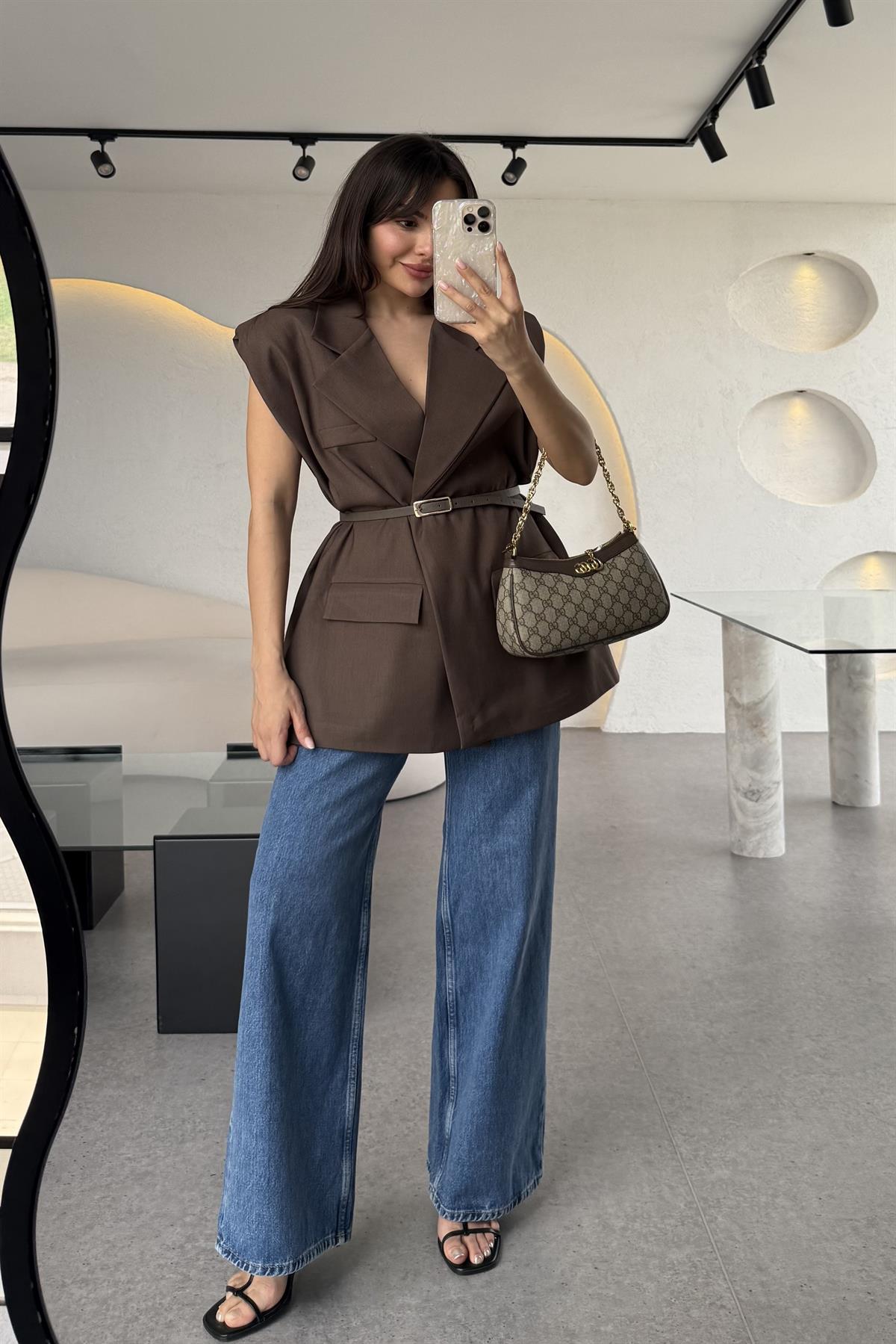 Rework Midblue Wide Leg Jean