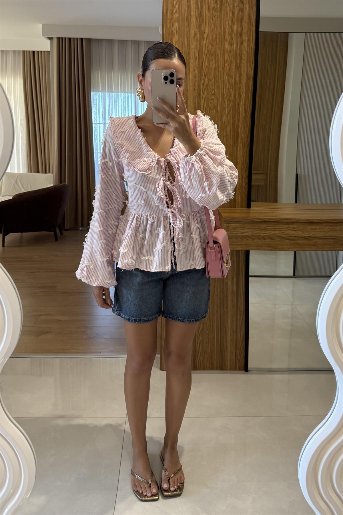 Roberts Darkblue Şehir Boy Kot Şort